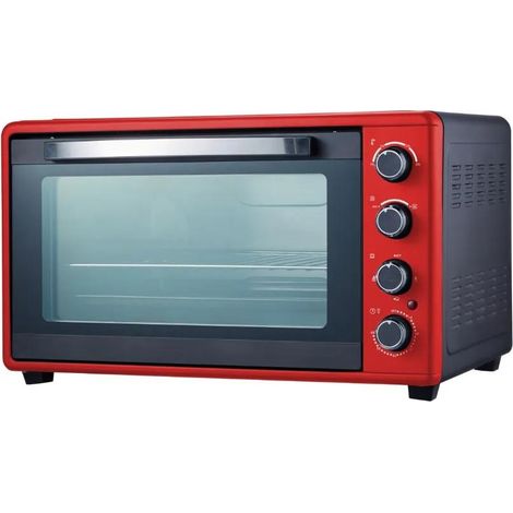 Akai AKFE520 four électrique ventilé rouge 52 litres