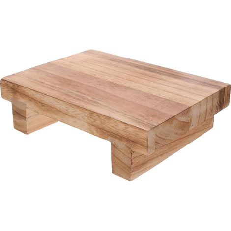Repose-Pieds en Bois Léger Maison et Bureau, Marchepied pour Garçon et Filles, Design Ergonomique pour Soulager la Fatigue, pour Chambre et Séjour (1/5)