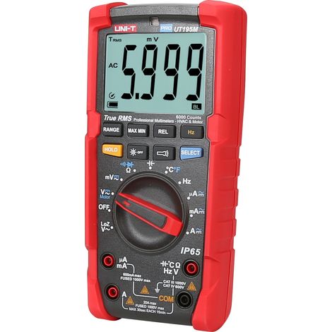 Multimètre professionnel UNI-T, UT195M