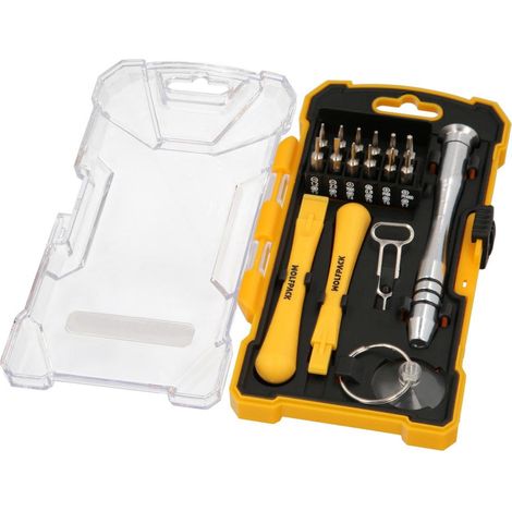 Kit outils réparation smartphones Eton acier ergonomique (1/3)