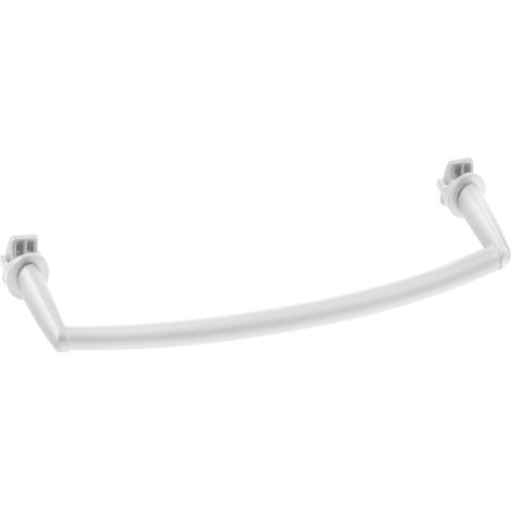 Aqualine Zubehör - Handtuchhalter für Heizelemente, Länge 430 mm, weiß IDO-50 (1/4)