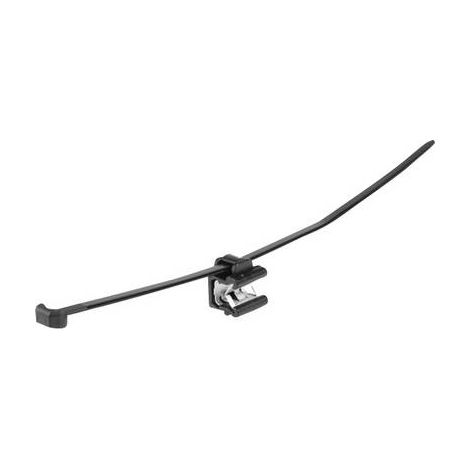 HellermannTyton 156-00007 T50ROSEC24-MC5-BK-D1 Serre-câble 200 mm 4.60 mm noir Faisceau de câbles su (1/2)