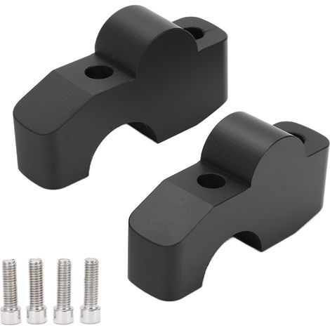 de guidon plate en alliage d aluminium usinée CNC pour moto