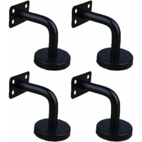 soportes de acero inoxidable para pasamanos, para montaje en pared, soportes para barandilla de escalera, soporte de barandilla de pared