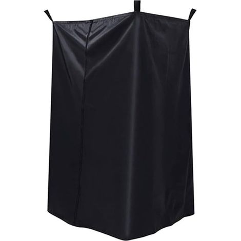 Tente D'intimité - 1 Unité - Tissu Oxford 420D - Pare-soleil Et Douche - Camping Et Plage - 76x68x182 Cm (1/5)