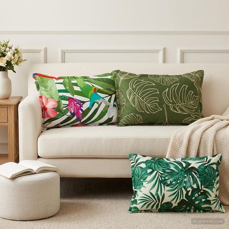 vidaXL Funda de almohada 6 uds. HOUTEN Multicolor 50 x 70 cm Poliéster (1/5)