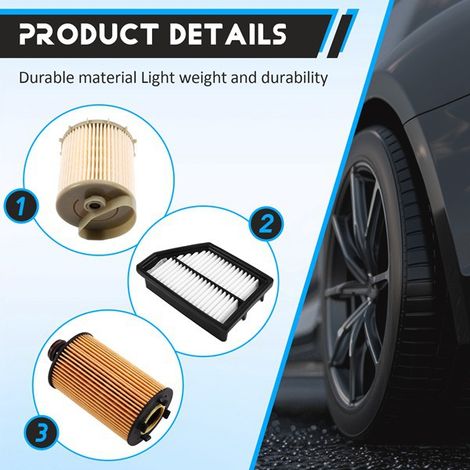 1 Satz Filterkits 23140-34100 22470-34000 67118-03009 23113-34100 (1/4)