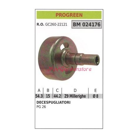Campana frizione PROGREEN decespugliatore PG 26 024176