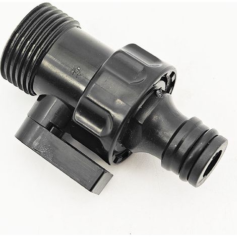 Accessories for garden sprinklers: 6-point plastic nozzle, sprinkler switch, handle switch, quick coupling (1/4)