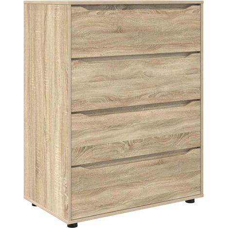 Maison Exclusive - Armadi di Stoccaggio Rovere Sonoma 80 x 48 x 105 cm