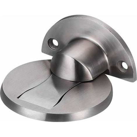 Magnetic Door Stop in 304 Stainless Steel, Door Holder for Home, Hotel, Restaurant, Office - Brushed Silver (1/5)