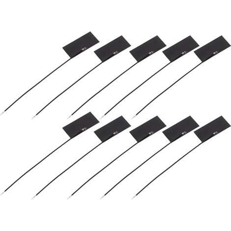 10pcs Antenne FPC souple 3dBi 2,4GHz haute performance NZ-2.4G-FPC-005 pour module ZigBee Bluetooth (1/5)