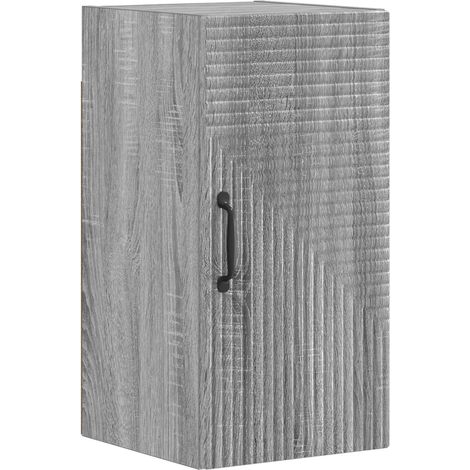 Bathroom Wall Cabinet HAARLEM Grey Sonoma 30 x 31 x 59 cm vidaXL (1/5)