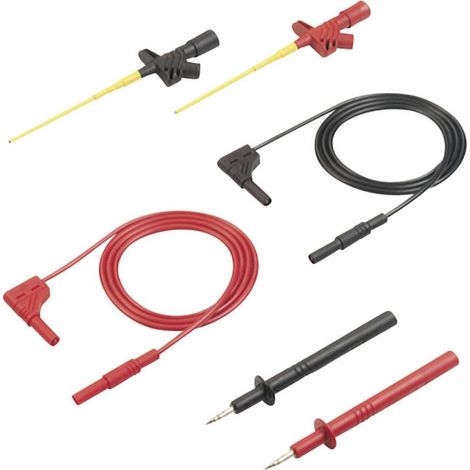 Sks Hirschmann MMS 2030 Set de cables de medición negro