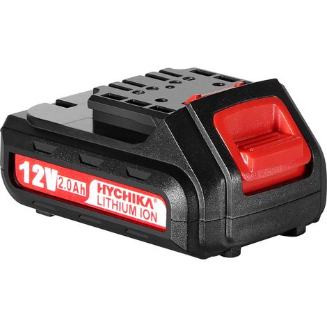 12V Batterie rechargeable Li-ion, batterie de remplacement 2.0Ah, pour 12V Perceuse Visseuse Sans Fil (1/5)