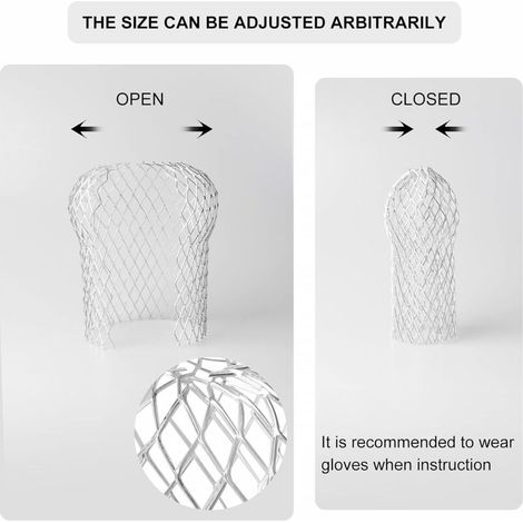 Ersandy 8x Filtres de Gouttière en Aluminium，Protections de gouttières en métal pour les avant-toits，8.8x14.5cm (1/3)