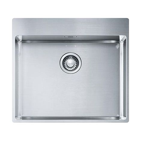 Franke Box BXX 210-54 TL. Tipo di lavello: Lavello montato su piano, Forma del lavandino: Rettangolare, Materiale del lavandino: Acciaio inox. Larghezza: 570 mm, Profond... - BXX21054TL - 127.0369.295 (1/2)