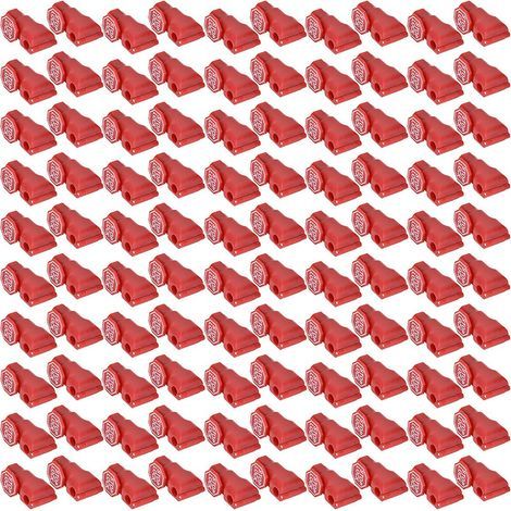 Serrure à crochet de supermarché, 100 pièces, antivol, étagère d'exposition, accessoires de fixation à crochet 4.5mm (1/5)