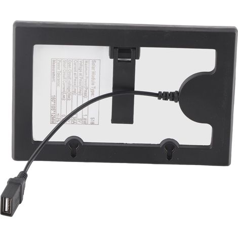 Lampe de lecture à pince rechargeable solaire, lumière chaude et blanche, col de cygne flexible, sans scintillement, USB 5V, pour livre (1/5)