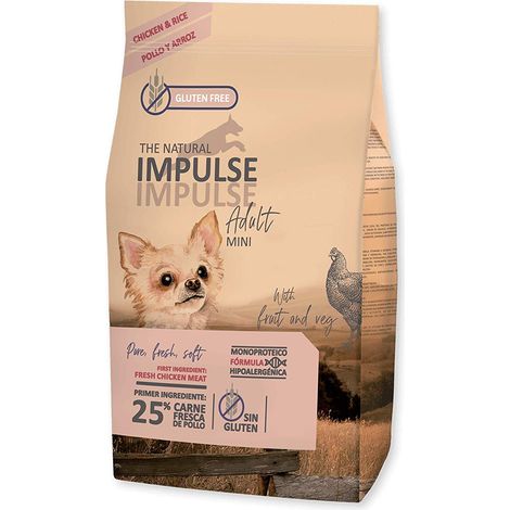 Pienso para Perros Pequeños NATURAL IMPULSE DOG MINI ADULT - Saco