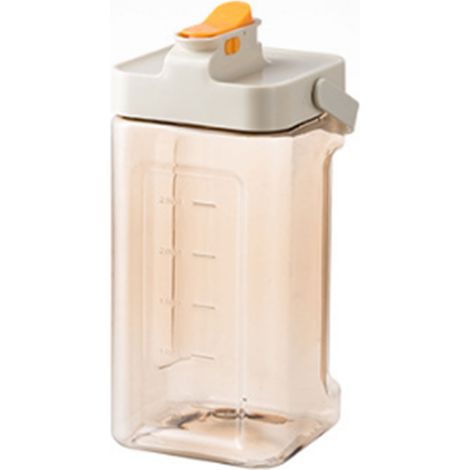 Bidon Eau 3.5L PC Beige avec Robinet Étanche pour Camping et Infusion de Fruits Grande Capacité Pratique (1/4)