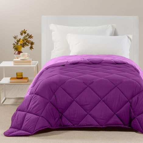 Caleffi - Trapunta Una Piazza Mezza - Microfibra - Piumino 220cm x 265cm - Coperta Calda e Morbida – Ideale per Inverno e Mezza Stagione - Piumone Letto Anallergico - Biancheria da Letto Made in Italy (1/5)