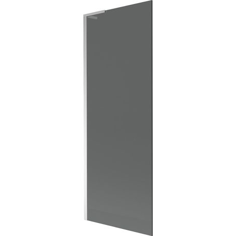 Mexen Next L paratia per vasca da bagno a 1 anta 70 x 150 cm, grafite, cromo - 895-070-000-03-40-01 (1/5)