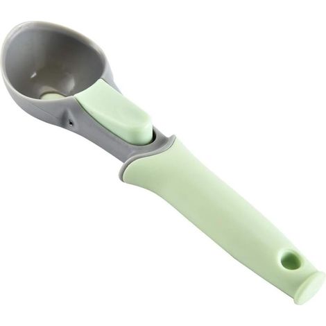 Cuillère à glace en plastique durable avec poignée antidérapante (1/5)