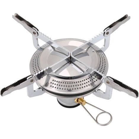 Réchaud à gaz de camping en alliage de titane ultraléger portable et pliable (1/5)