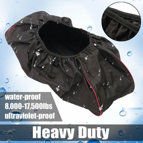 Winch Protection Cover 8,000-17,500 lbs Trailer Cover (1/5)