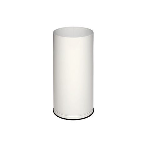 Paragüero  altura 610 mm  chapa continua  galvanizada  blanco