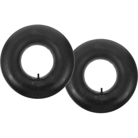 Chambre à Air pour Tondeuse 20x8-8 20x10.00-8 en Caoutchouc Noir Lot de 2, Compatibilité Polyvalente pour Jardin et Matériel Extérieur, Maintien de Pression et Stabilité (1/5)