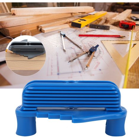Outil de traçage multifonctionnel pour le travail du bois, système britannique, bleu (1/5)