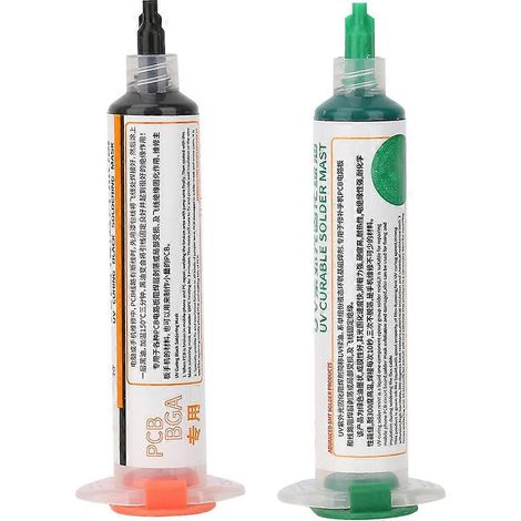 Feuille de vernis épargne à polymérisation UV pour circuits imprimés BGA, vernis protecteur, noir/vert