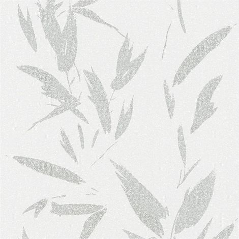 Nature wallpaper wall Profhome 375494 non-woven wallpaper slightly textured with Asian pattern shiny cream grey 5.33 m2 (57 ft2) (1/5)