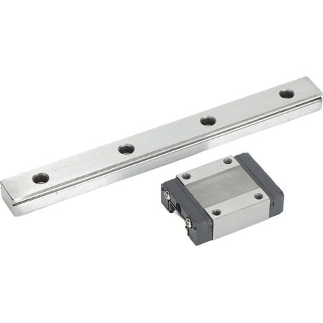 Rail de guidage linéaire MGN15C en acier, roulement à billes, pour imprimantes 3D et machines CNC, 150 mm