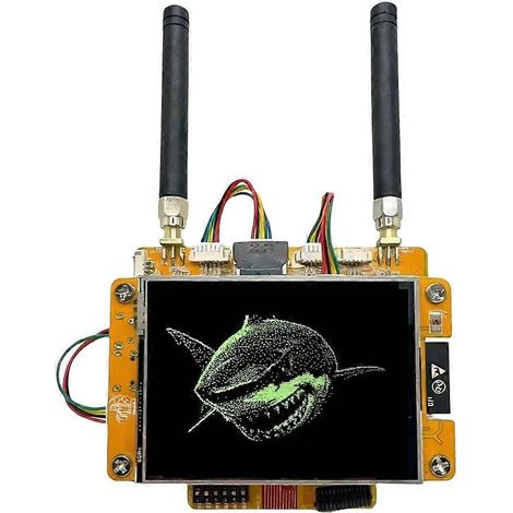 NM-RF-Hat Companion Hat mit ESP32-2432S028 CYD, Zero-Conflict Multi-Band RF für CC1101 IR TX/RX 433M ASK Power Mgmt