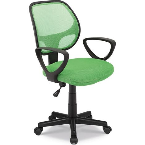 Sedia da ufficio IPOLIST Tessuto a rete verde, ideale per un ufficio confortevole e moderno