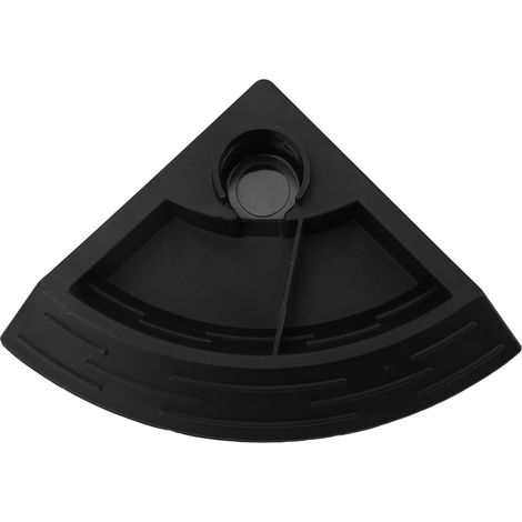 Mangeoire automatique 2 en 1 pour reptiles, bol de nourriture et d'eau pour tortue, araignée, lézard, noir M (1/5)