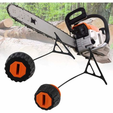 2 Stück für Stihl 028 038 020 021 023 024 025 026 034 036 048 Tankdeckel Ölsägenteile Rasenmäherteile 0