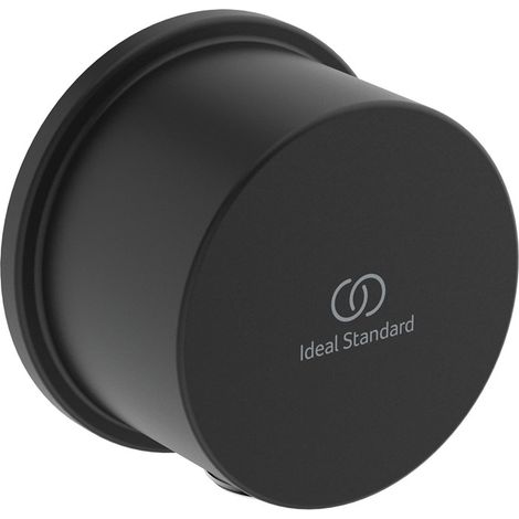 Raccord mural IS Idealrain Atelier pour flexible de douche G1/2 Silk Black
