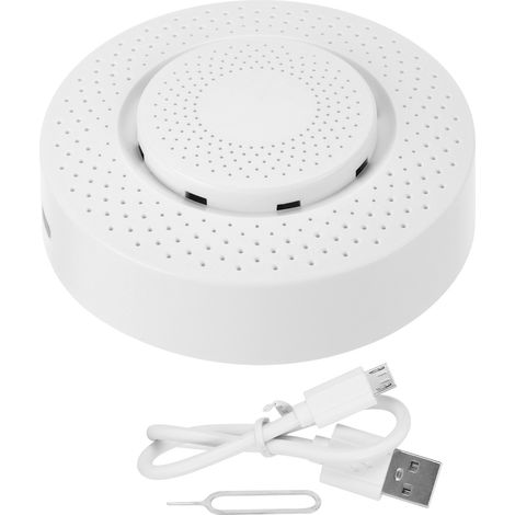 Détecteur Intelligent Air WiFi - Capteur Formaldéhyde, COV, CO2, Température et Humidité - Alimentation 5V