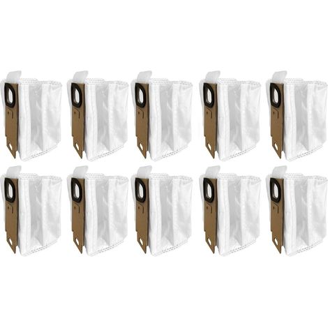 Lot de 10 sacs à poussière de remplacement pour aspirateur Roborock H7/H6 (1/5)