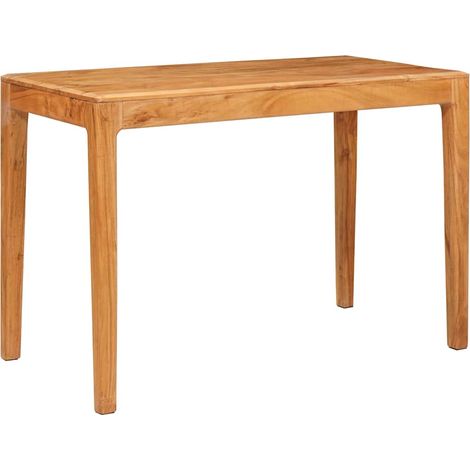 Table de salle à manger Table à dîne Marron 110 x 55 x 76 cm (1/5)