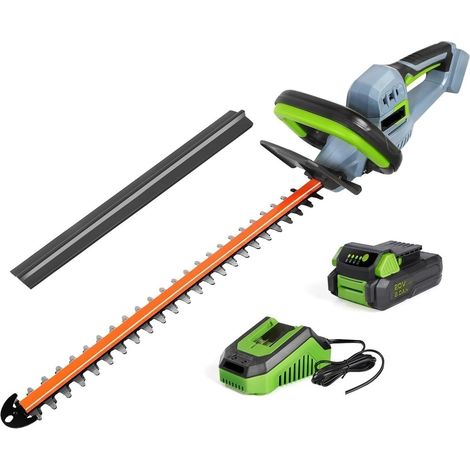 20V électrique sans Fil ménage Tondeuse Taille-haie Charge Rapide Rechargeable électrique Tondeuse élagage scie avec Lame (1/5)
