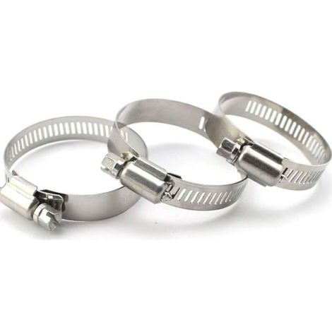 Collier de Serrage - En Inox 25 48 mm 100 pièces (1/4)
