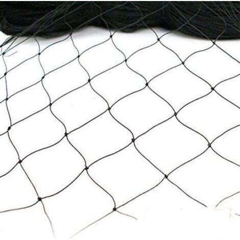 Filet Anti Oiseaux,Filet,Filet Voliere,Filet pour Oiseaux (7.5m x 15m), Filet de 25mm, Filet tissé Extra Fort, Filet pour Oiseaux, Filet pour Arbres fruitiers, Filet pour Chats, réutilisable, (1/4)
