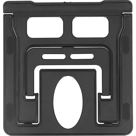 Support portable pour ordinateur portable et tablette, réglable en 6 hauteurs, pliable et léger en ABS. (1/5)