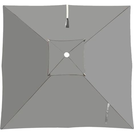 Toldo de protección solar, material impermeable, compatibilidad universal, color superior-a, techo doble de 2,5 x 2,5 metros-a (1/2)