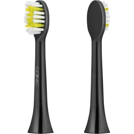 Têtes de brosse à dents souples noires Teesa Sonic (1/2)